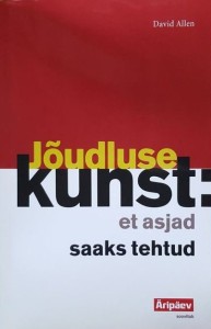 David Allen "Jõudluse kunst" kaas