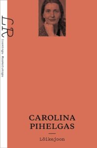 oranzil taustal autori väikene pilt üleval keskel ja all nimi ning teose nimi